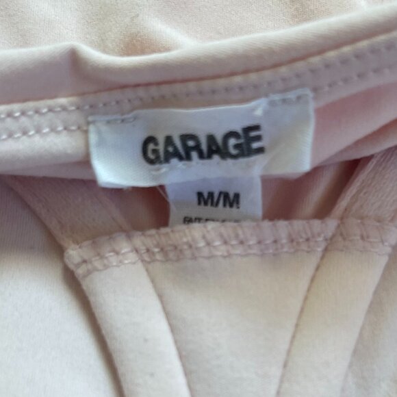 Garage Bustier Pale Pink Top, Womens Size M - Picture 3 of 3